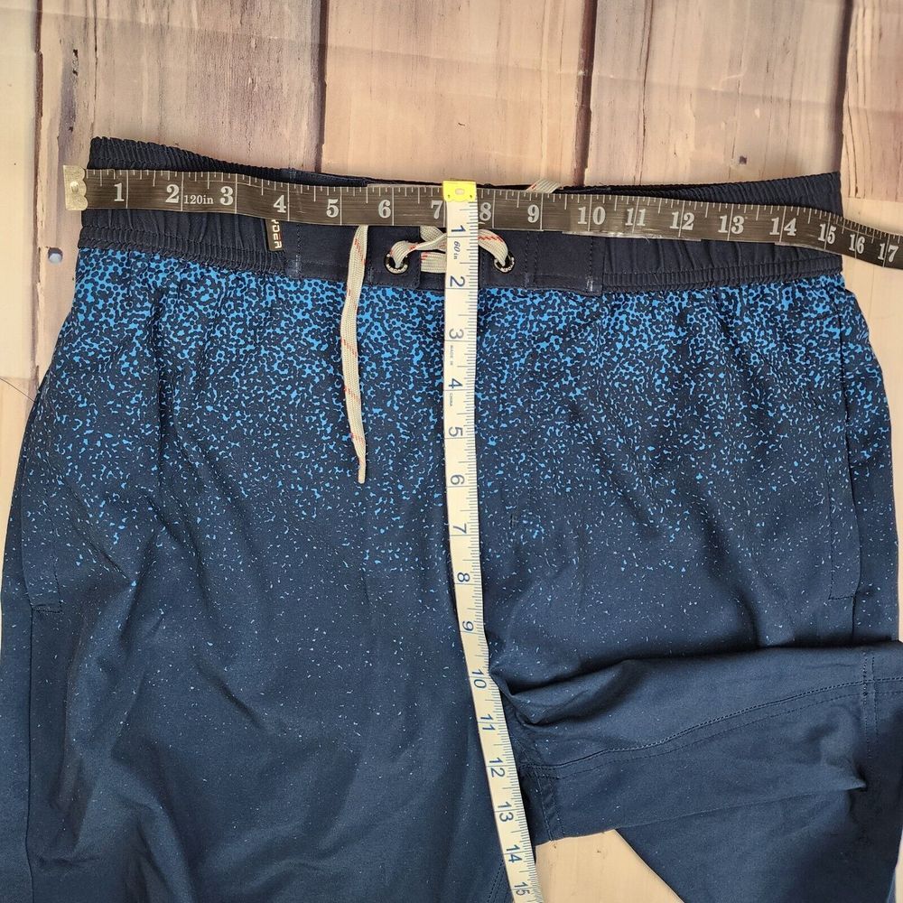 SPYDER Swim Men's M Blue Lined Drawstring Swim Trunks Board Shorts Blue Clean - Picture 8 of 8